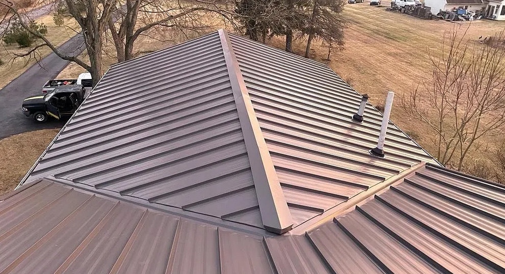 Standing seam metal roof